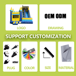 Thương mại ngoài trời <span class=keywords><strong>Inflatable</strong></span> Chất lượng cao bị trả lại lâu đài <span class=keywords><strong>Inflatable</strong></span> nhà bị trả lại lâu đài bouncy trẻ em lâu đài bouncy với Slide - Product Image 4