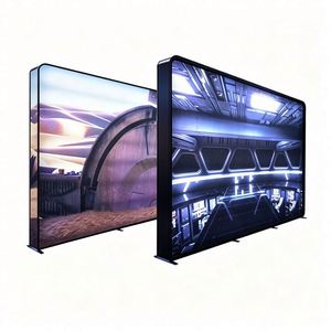 Custom LED Fabric <b>Light</b> <b>Box</b> with Logo SEG Tension Fabric Lightbox for Portable Exhibition Backdrop Trade Show Display Stand - Product Image 1