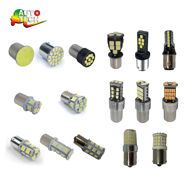 Factory Selling Turn Signal Light S25 LED 1156 1157 SMD COB Canbus Car Brake Lamp 12V 24V BA15s BA15d BAU15s Single Contact Bulb