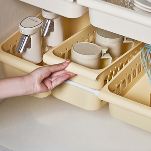 Cesta de Almacenamiento Hueca - Uso Doméstico - Armario Abierto - Cesta de Almacenamiento Multifuncional para Aperitivos, Juguetes, Caja de Almacenamiento de Plástico - Product Image 4