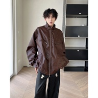 Veste de luxe pour homme, coupe ajustée, polyvalente, style streetwear, tendance et incontournable pour l'automne/hiver, vente en gros d'usine