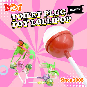 Großhandel Süßigkeiten mit Eigenmarke: Beliebter Riesen-Toilettenstopper-Lutscher als Spielzeug mit Süßem Fruchtgeschmack, ODM - Product Image 2