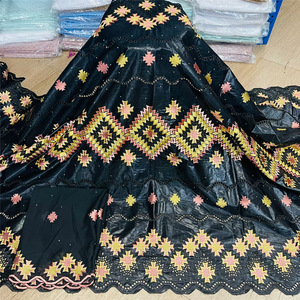 Nouvelle Robe BaZan en Tissu Pur Coton pour Femmes Nigérianes – Vente en Gros - Product Image 4
