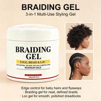 Gel Coiffant Extra Fort Nourrissant pour Tresses et Locs – Marque Privée Personnalisable