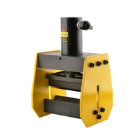 Machine de traitement de barres omnibus multifonctionnelle 4-en-1 personnalisée de 1,5 kW pour la découpe, le pliage et le poinçonnage de barres de cuivre