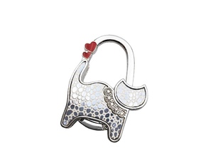 Envío Rápido, Gancho Plegable para Bolso con Diseño de Gato Adorable, Colgador de Bolso para Mesa, Soporte Portátil para Bolsos, Gancho Organizador para Borde de Mesa, RTS al por Mayor - Product Image 4