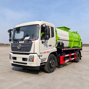 Nouveau camion de collecte des déchets alimentaires Dongfeng Kinland 14m³ 4*2 Diesel Euro5, véhicule de transfert de déchets humides avec réservoir scellé - Product Image 2