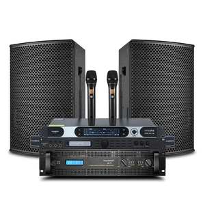 K5 Professional KTV Audio Set of a Full High-end Jukebox Bar Project Equipment 12-inch Speakers KTV Audio Set - Product Image 4