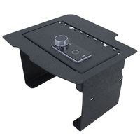 Kit intérieur de console antivol Tuojue pour coffre-fort de voiture caché Dodge RAM en métal durable