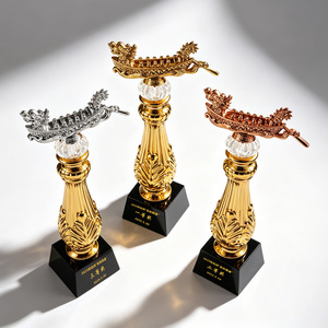 Trophées et récompenses Dragon Boat en métal style coupe, vente en gros directe usine - Product Image 5