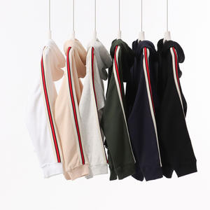 Produttori di abbigliamento personalizzato 380g tessuto di cotone poliestere oversize autunno/inverno nuova collezione felpa a maniche lunghe con cappuccio - Product Image 3