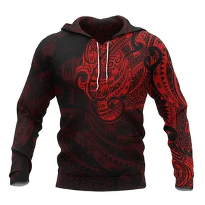 Custom Sublimation Men Bleach Shirts And Hoodies Fleece Fabric Print Pattern Knitted Pullover Hooded Men's Winter T-shirts 1PC