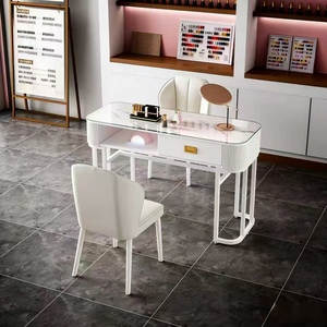 Table de manucure tendance pour salon de beauté, style japonais, simple et économique - Product Image 1