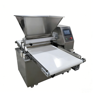 Industriële commerciële elektrische biscuit- en cupcake-<span class=keywords><strong>machine</strong></span>, cakebeslagdepositor voor thuisbakkerijen en kleine dessertwinkels - Product Image 1