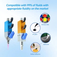 Valve de distribution de silicone haute viscosité anti-goutte pour pistolet à colle, compatible moteur, garantie 1 an, fabricant d'origine