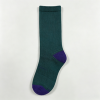 Chaussettes Jacquard en Spandex et Nylon de Haute Qualité pour Femmes et Hommes, Logo Personnalisé, Chaussettes de Créateur Tendance en Gros