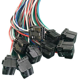 ขายดีตัวเชื่อมต่อพินลวดแบบกําหนดเอง <span class=keywords><strong>2</strong></span> คอร์ / 3 คอร์ / 4 คอร์ / 5 คอร์ชายและหญิงปลั๊กสายรัด - Product Image 2