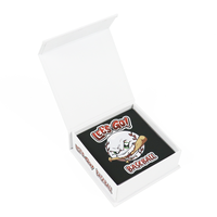 Boîte de jeu en carton rigide recyclable personnalisée avec gaufrage et options d'impression multiples pour l'emballage de jeux de cartes et de cadeaux