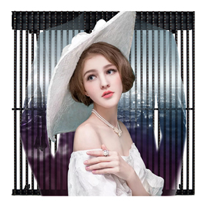 Mặt Tiền Kỹ Thuật Số Ngoài Trời/Màn Hình Hiển Thị Led Lưới Trong Suốt 500*1000/Màn Hình Led Lưới Ngoài Trời - Product Image 4