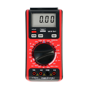 Multimètre numérique VA16 pour test de câbles 3 en 1, testeur de câbles réseau RJ45 RJ11, ligne téléphonique LAN, application spéciale batterie - Product Image 5