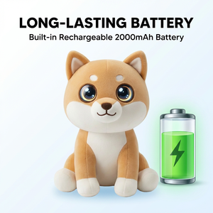 Cuteyeah Venta al por Mayor de Juguetes de Peluche de Perro Shiba Inu con IA, Novedad 2026, Centro de Aprendizaje Temprano, Juego Interactivo, Inteligente y Parlante - Product Image 3