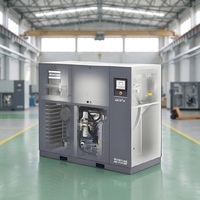 Compresseur d'air à vis Atlas Copco GA7 VSD 7,5 kW 10 CV 4-13 bars à injection d'huile, compresseur rotatif à économie d'énergie pour usine industrielle