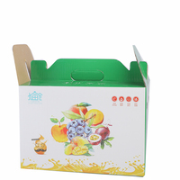 Boîte à fruits en carton ondulé personnalisée, boîte d'abonnement pour fruits, boîte de distribution de fruits