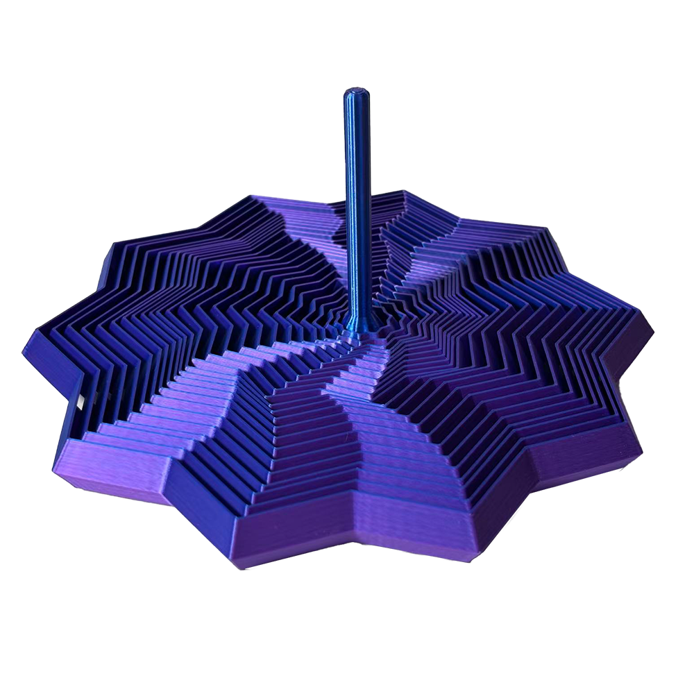 Blue-Purple Silk