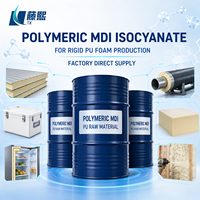 Materia Prima de Isocianato Polimérico MDI PMDI Directo de Fábrica para la Producción de Espuma de Poliuretano Rígida