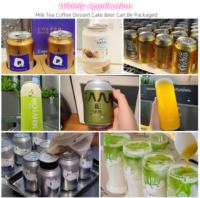 Máquina Selladora de Latas Rotativa Automática Eléctrica para Latas de Plástico PET, Metal, Bebidas, Jugos, Refrescos, Selladora de Botellas