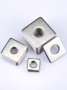 Din125/din9021 kẽm mạ thép carbon nhôm sợi đồng thau nhựa đồng bằng phẳng máy giặt hình vuông cho các ứng dụng khác nhau - Product Image 3