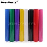 SINOVINYL Rollo de Vinilo Adhesivo Decorativo para Plotter, 100 Micras, Brillante y Mate, para Corte de Vinilo