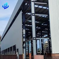 Estructura de Acero Soldada de Alta Resistencia para Instalaciones de Procesamiento Industrial, Construcción de Múltiples Pisos Disponible