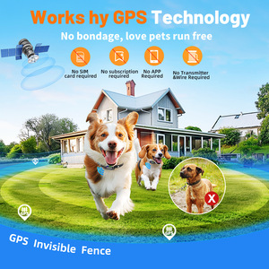 Collar de Adiestramiento para Perros con GPS, Valla Electrónica Inalámbrica de 1000 Yardas, Rastreador de Mascotas - Product Image 4