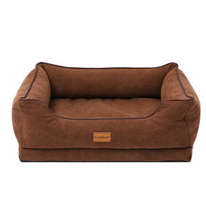 سرير حيوانات أليفة مستطيلي مقاوم للماء ، أريكة قابلة للغسل ، سرير الكلب القط المضاد للقلق - Product Image 2