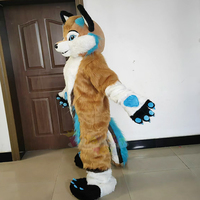 Costume de cosplay en fourrure de renard pour adulte, design personnalisé, certifié CE, taille XL, pour carnaval, nouvel an, événements festifs