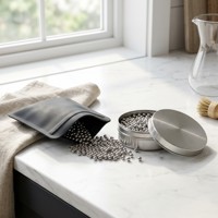 Boules de nettoyage pour verres à vin hautement polies, best-seller pour la cuisine, livraison rapide