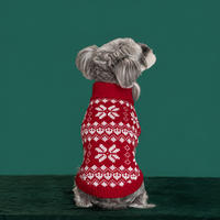 Pull d'hiver chaud de Noël en gros pour chiens
