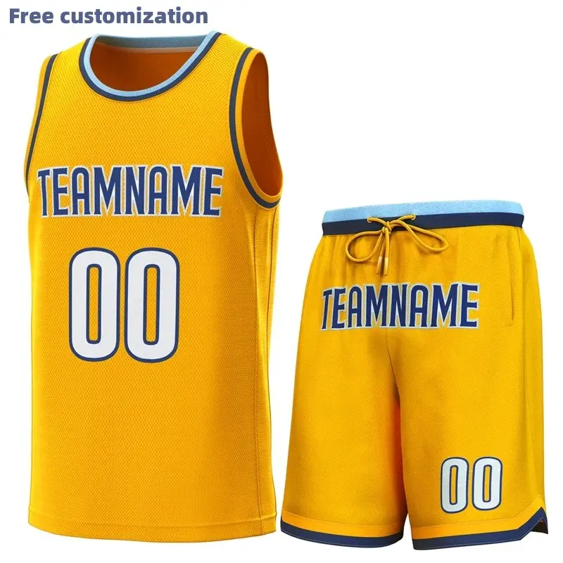 Özel yeni tasarım örgü basketbol gömlek yüksek kalite nakış dikişli erkekler spor gömlek nefes basketbol formaları