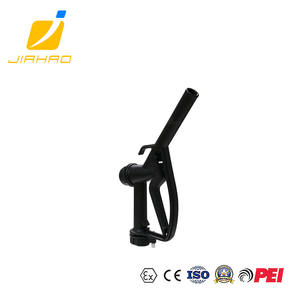 Pompe de transfert de carburant électrique tout plastique JH-F02 avec pistolet de distribution manuel et tuyau de 3/4 po - Product Image 2