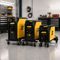 Machine à souder MIG MAG ESAB Rustler EM 215i 300i 455i, soudeuse synergique à gaz, soudeuse à l'arc MMA, soudeuse industrielle