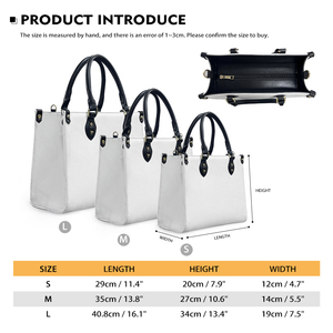 Bolso de mano de nuevo diseño Blessed Are The Pure In Heart For They Shall See God Print Bolsos al por mayor para mujer Logotipo personalizado de lujo - Product Image 6