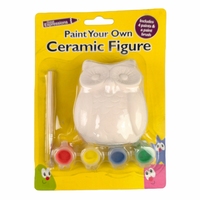 Bisque puzzle peint en céramique pour enfants, figurine vierge, embryon blanc, bricolage, graffiti, coloration, céramique, réservoir de rangement de jouets