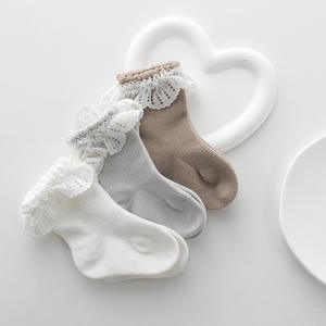 جوارب أميرة جميلة جوارب ربيعية قطنية للأطفال بعمر 3 سنوات جوارب أطفال رضع - Product Image 2