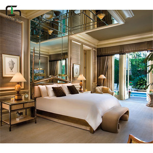 Fábrica de alta final de madera moderno acrílico turco <span class=keywords><strong>Hotel</strong></span> de diseño de muebles de dormitorio - Product Image 2