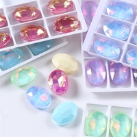 Strass ovales en verre couleur mocha, forme œuf de pigeon, pour accessoires de vêtements DIY, fleurs pour chaussures, décorations de sacs, pour anniversaire, vente en gros