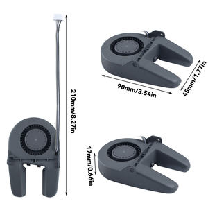 Ventola di Raffreddamento per Componenti Serie Bambulab A1, Riduce le Guasti di Stampa, Ventola di Raffreddamento 5015 per Stampante 3D A1/A1 <span class=keywords><strong>Mini</strong></span> - Product Image 2