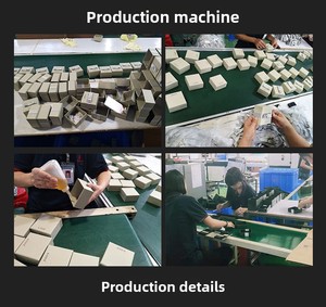 Hộp quà hình vuông có thể tùy chỉnh logo năm <span class=keywords><strong>2025</strong></span>, hình gấu & hoa xà phòng, dùng để đựng bông tai & đồ trang sức - Product Image 5