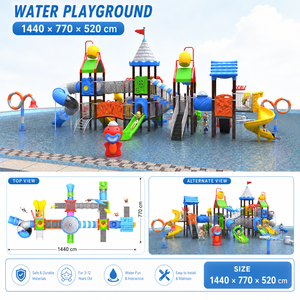 Équipement de jeux aquatiques extérieurs pour enfants, toboggan <span class=keywords><strong>aquatique</strong></span> commercial pour <span class=keywords><strong>parc</strong></span> d'attractions, complexe hôtelier - Product Image 3