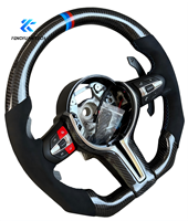 Volant de voiture en cuir personnalisé pour BMW F10 F20 F15 F31 F30 F32 F36 X1 X2 X3 X4 X5 X6 M2 M3 M4 GT E90 E92 E70 E82 E53 E89 E81